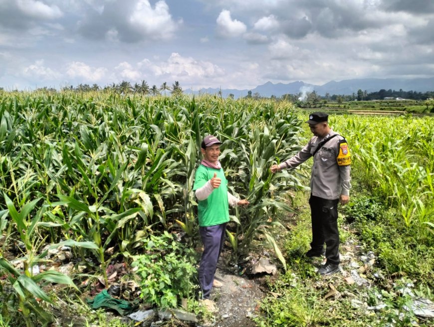 Polres Malang Masifkan Dukungan Ketahanan Pangan Lewat Pemanfaatan Lahan Produktif